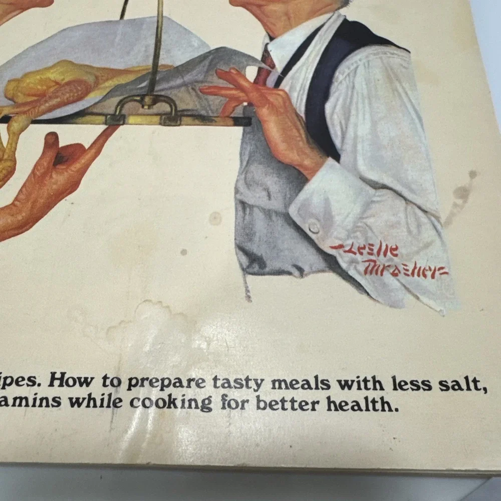 Vintage Saturday Evening Post Family Cookbook Selected‎ Health Recipes Paperback